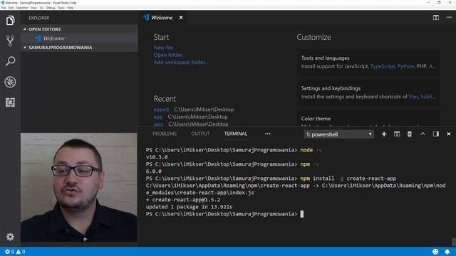 Jak stworzyć przykładową aplikację React - Twój początek przygody z biblioteką react смотреть онлайн