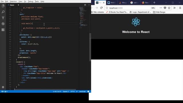 Intro tutorial for regl on ReactJS смотреть онлайн