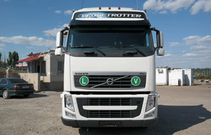 VOLVO FH 13 выезд на трассу , не качает воздух