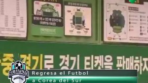 COREA DEL SUR REGRESA A LA ACTIVIDAD FUTBOLÍSTICA