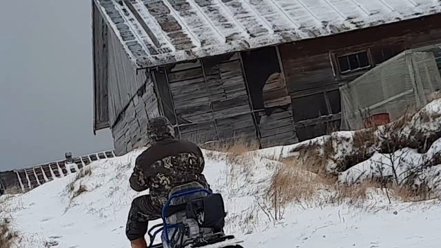 Мота собака хаски, Крутой подъем. смотреть онлайн