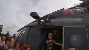 Ми-8 вертолет Внутри! Transport helicopter Mi-8 inside