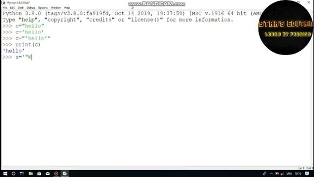 Demonstration of String Literals?||how to code||Programming concept...