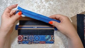 Кошелек из ткани своими руками.