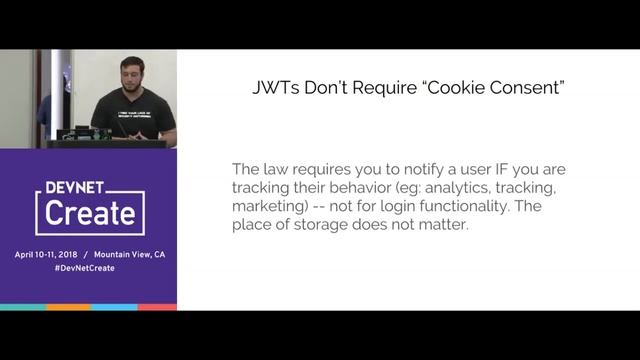 JSON Web Tokens Suck - Randall Degges (DevNet Create 2018) смотреть онлайн