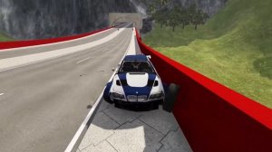 NFSMW M3 GTR Crash Testing - BeamNG.Drive Real Car Mod