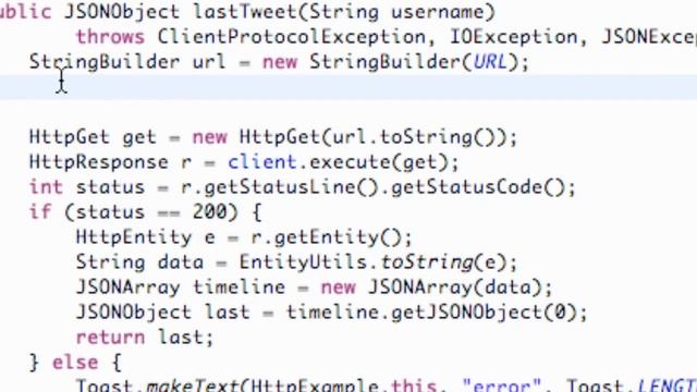 Android Developing Applications Tutorial   152   Appending with StringBuilder