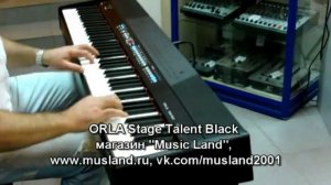 Обзор цифрового пианино ORLA Stage Talent часть 1