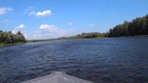 По Яйве на водомёте за хариусом.