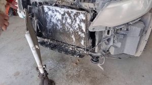 Мойка радиаторов на Kia Rio