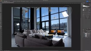 Blend FLASH Exposures For real estate photography In Photoshop.