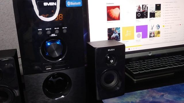 Акустическая система SVEN MS-2050 - посторонние звуки внутри коробки на некоторых треках смотреть онлайн