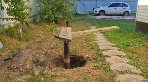 Как одному выкрутить винтовую 108 сваю