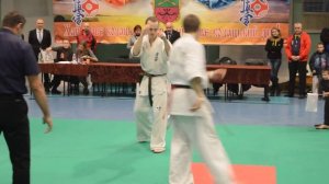 Классная техника Киокушинкай Каратэ