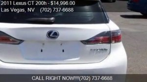 2011 Lexus CT 200h  for sale in Las Vegas, NV 89104 at Relia