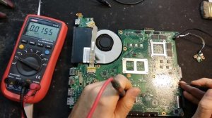 Диагностика и ремонт ноутбука ASUS N56V.  Необходимые условия старта материнской платы.