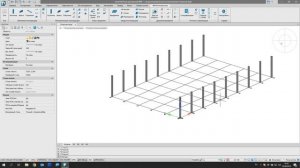 Металлические колонны и балки // nanoCAD Конструкторский BIM