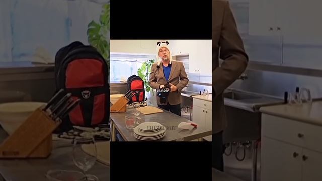 Techno dad recreate Technoblade cooking