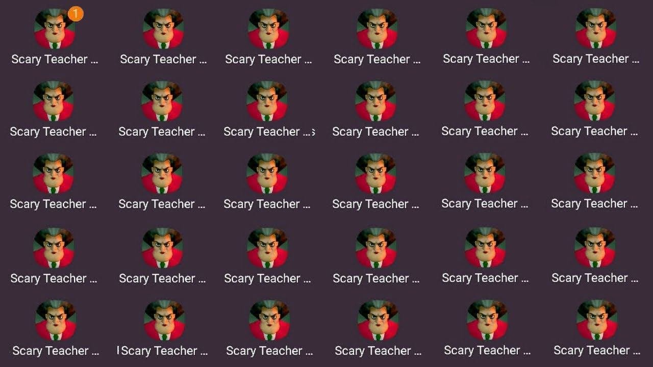 Scary Teacher,Scary Teacher 2,Scary Teacher 3,Scary Teacher 4,Scary Teacher 5
