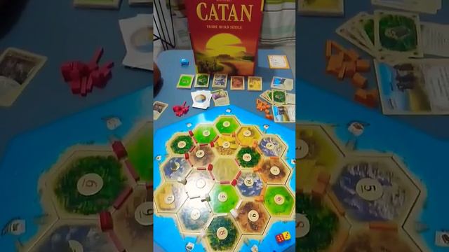 Playing Catan! Board Game Madness