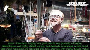 [News 2017] Watching adam savage build a replica of excalibur will help slake your thirst for battl