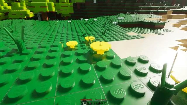 If Minecraft Was Made From LEGO - Minebricks RP - Ray Tracing - 4K смотреть онлайн