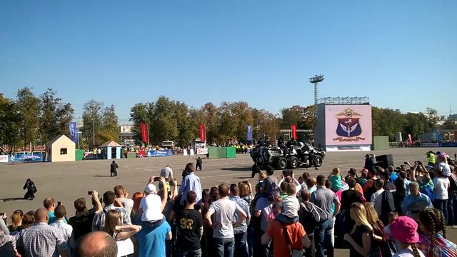 Спортивный праздник московской полиции (Русский Спецнас)