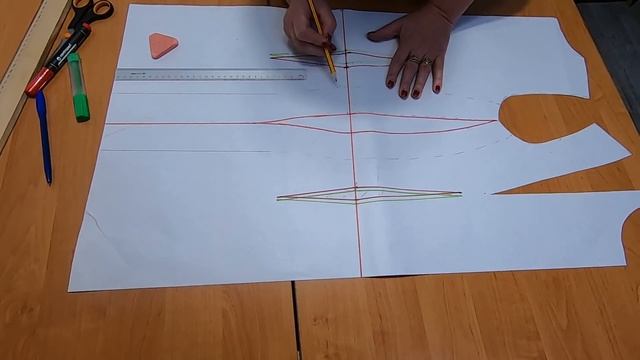 Моделирование плечевого изделия без боковых швов смотреть онлайн