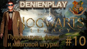 Denien►Play|СТРИМ|Пуффендуец, фарм и мозговой штурм!|#10