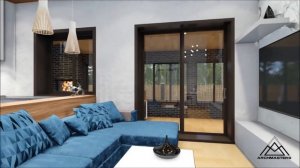 Одноэтажный дом из кирпича г. Москва