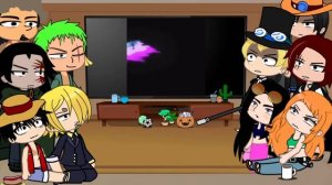 (MHA)??One Piece Reacts to My Hero Academia Class B1 ||SPOILER|| MHA react //Gacha Club\\ Part 2