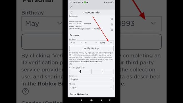 How To Change Your Age On Roblox (2023)