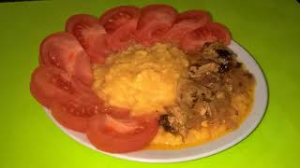 Гороховое пюре. Горошница.