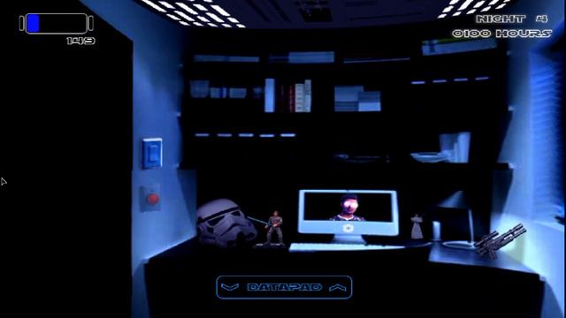 Five Nights At Star Wars Episode II: A New Curse (FNaW 1 Mod) Gameplay - Night 1-6 Completed!