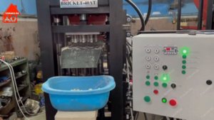 Пресс для технопланктона. Диаметр 30мм. Bricket-40. Technoplankton production. Press machine automa