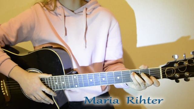 Легкая песня! Алена Швец - "Одуванчик".Аккорды в С. Разбор боя на гитаре смотреть онлайн