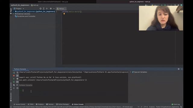 How to run code on Pycharm: script vs terminal vs python console смотреть онлайн