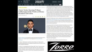 From Antonio Banderas to Wilmer Valderrama Starring IN Zorro TV Series - Wilmer is Zorro