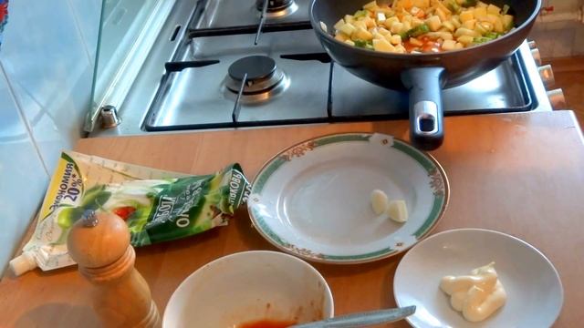 ГОТОВИМ ВМЕСТЕ : кабачки тушёные с брокколи и капустой