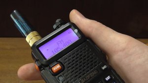 Антенна SRH805S для рации Baofeng UV-5R (Минимальный вариант). Antenna SRH805S for Baofeng UV-5R