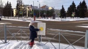 детский репортаж о ПДД