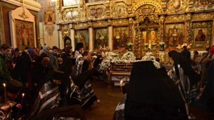 Вокальное трио СПАС - Трисвятое «Святый Боже», на Погребение Плащаницы, (муз. А. Д. Кастальский )