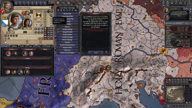 Crusader Kings 2: Holy Fury, Rise of the von Habsburg Part 27 смотреть онлайн