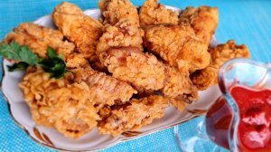 ХРУСТЯЩИЕ КУРИНЫЕ КРЫЛЫШКИ как в KFC