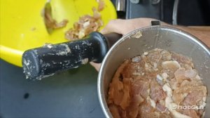 Колбаса домашняя рубленная, из свинины, пошаговый рецепт. Без мясорубки и планетарного миксера.