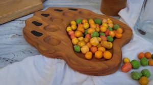 Менажница деревянная Медвежья лапа