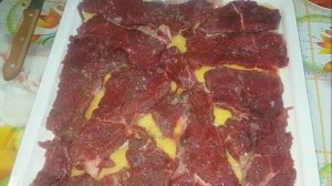 Как приготовит мясо по французски с картошкой