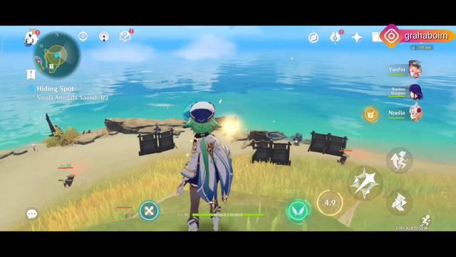 Genshin Impact - Bantan Sango Case File: Stealthy Trail, Rescue little Animal from place of interes смотреть онлайн