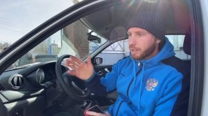 Обзор и выдача Лада Гранта в комплектации Comfort с двигателем 1,6 16кл 106 лс. Белый цвет!