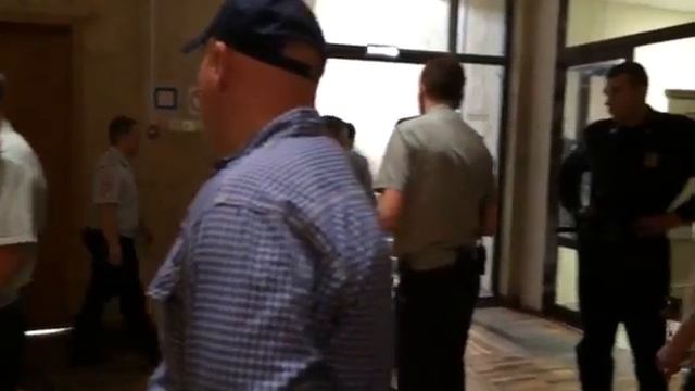 Масленников на суде.